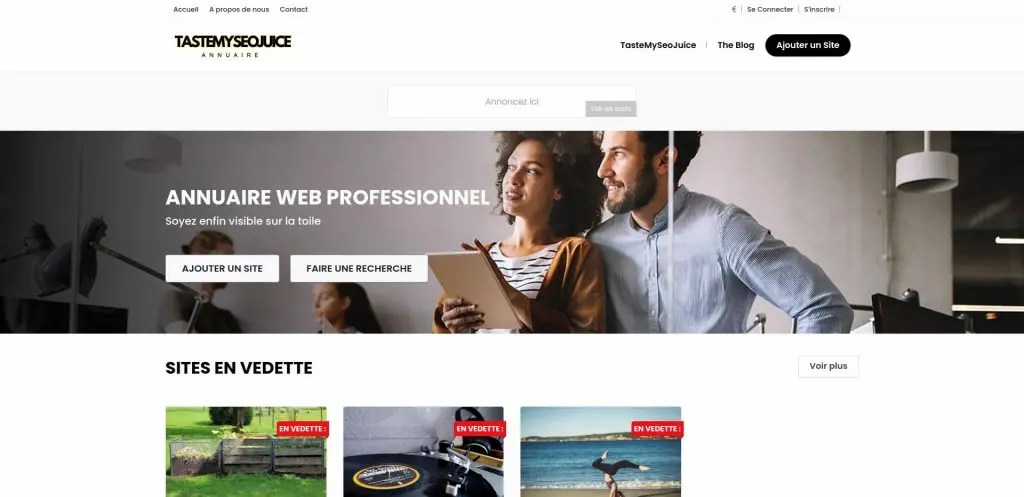 TastemyseoJuice est un annuaire wordpress